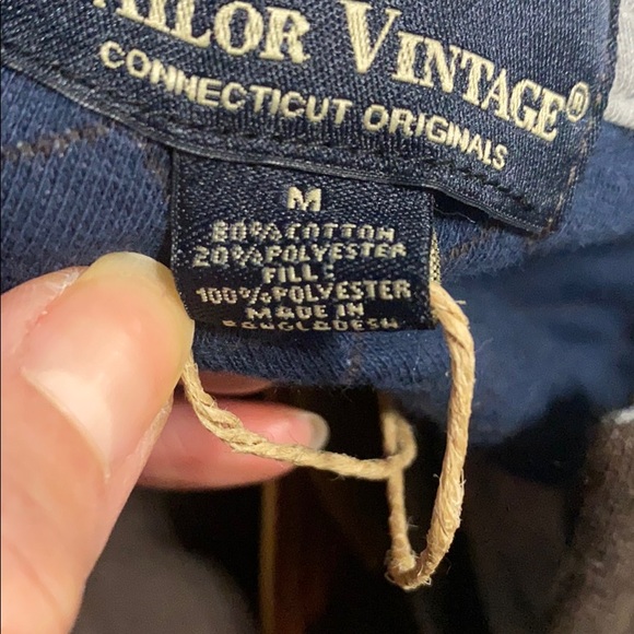 Tailor Vintage Quilted Knit 1/4 Zip - Black Coffee - Picture 8 of 8